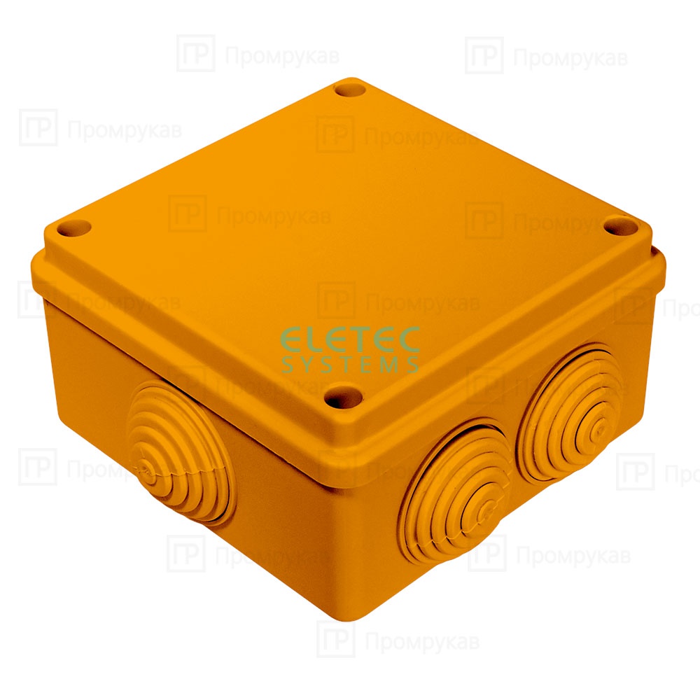 Коробка огнестойкая для о/п 40-0300-FR6.0-4 E15-E120 100x100x50 Промрукав, 40-0300-FR6.0-4