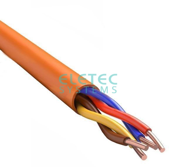 Кабель КПС нг(А)-FRHF 2х2х0,22 мм2 (2х2х0,5 мм), 200 м, 12-111