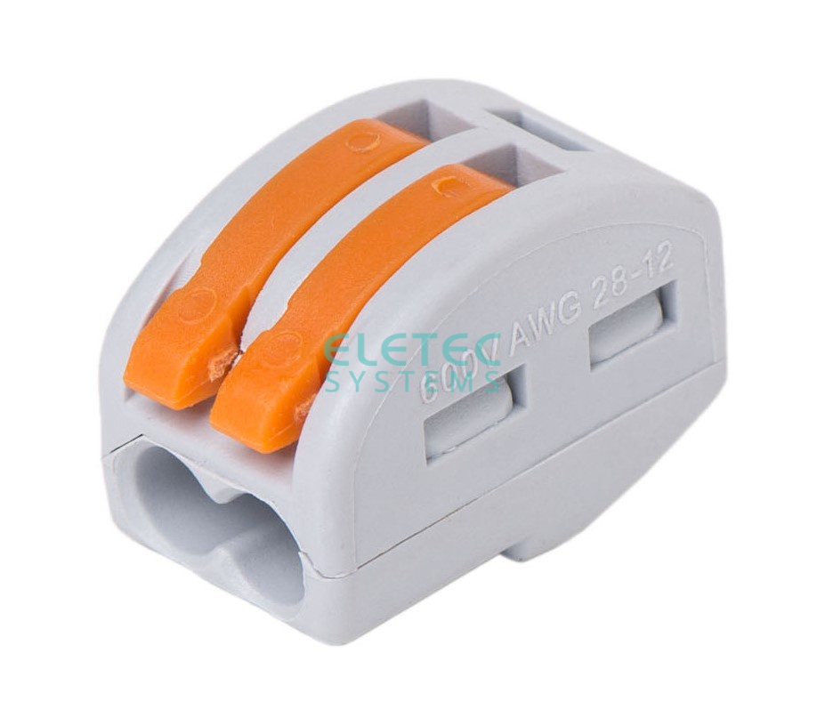 Клемма СМК-412 (2x2.5 мм2 с рычажком) CU, 