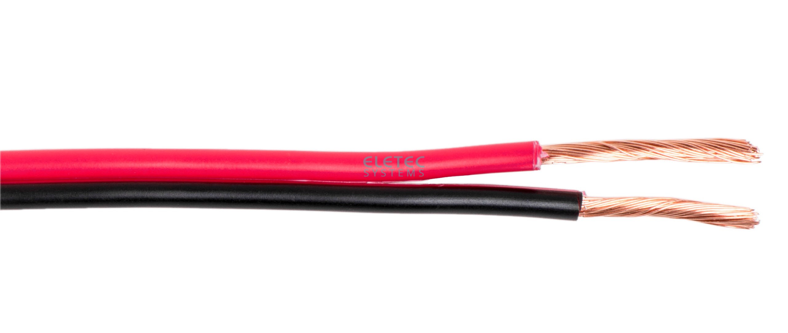 Кабель PRN 0225 N 2х2,5 мм2, красно-черный, ССА, 100 м, 08-070