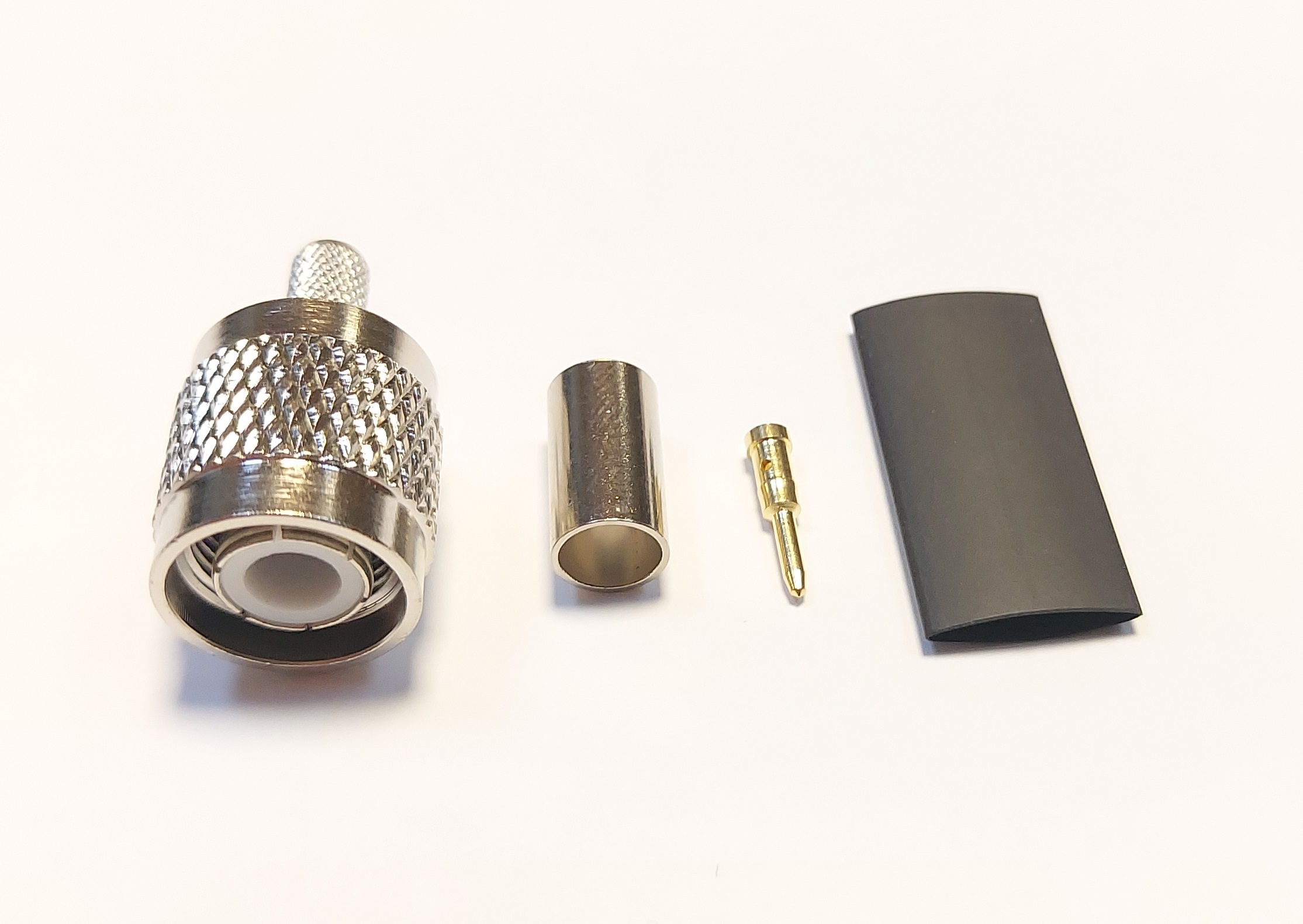 Штекер TNC обжим на кабель RG58/U (аналог T-111F), индивидуальная упаковка, BC58