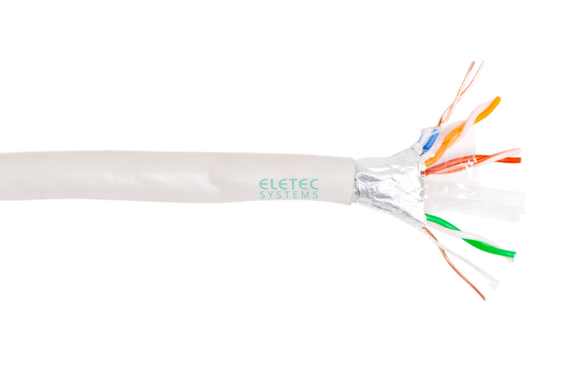 Кабель FTP 6 Eletec 4x2xAWG23, 305 м, медь, 06-921