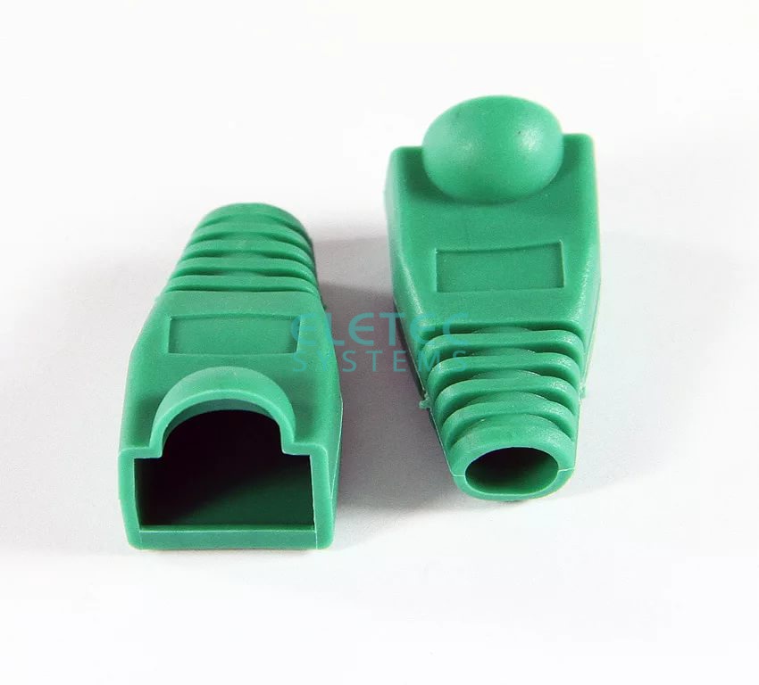 Колпачок изолирующий RJ-45, зеленый, 