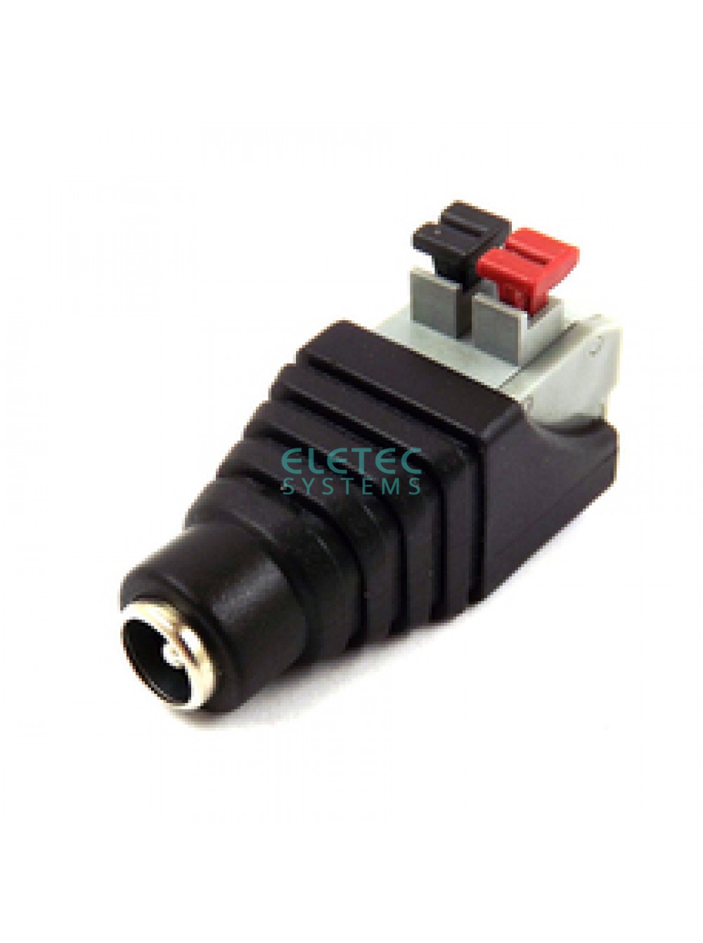 Разъем питания гнездо 2.1 х 5.5 с быстрозажимной клеммной колодкой, BC02-N