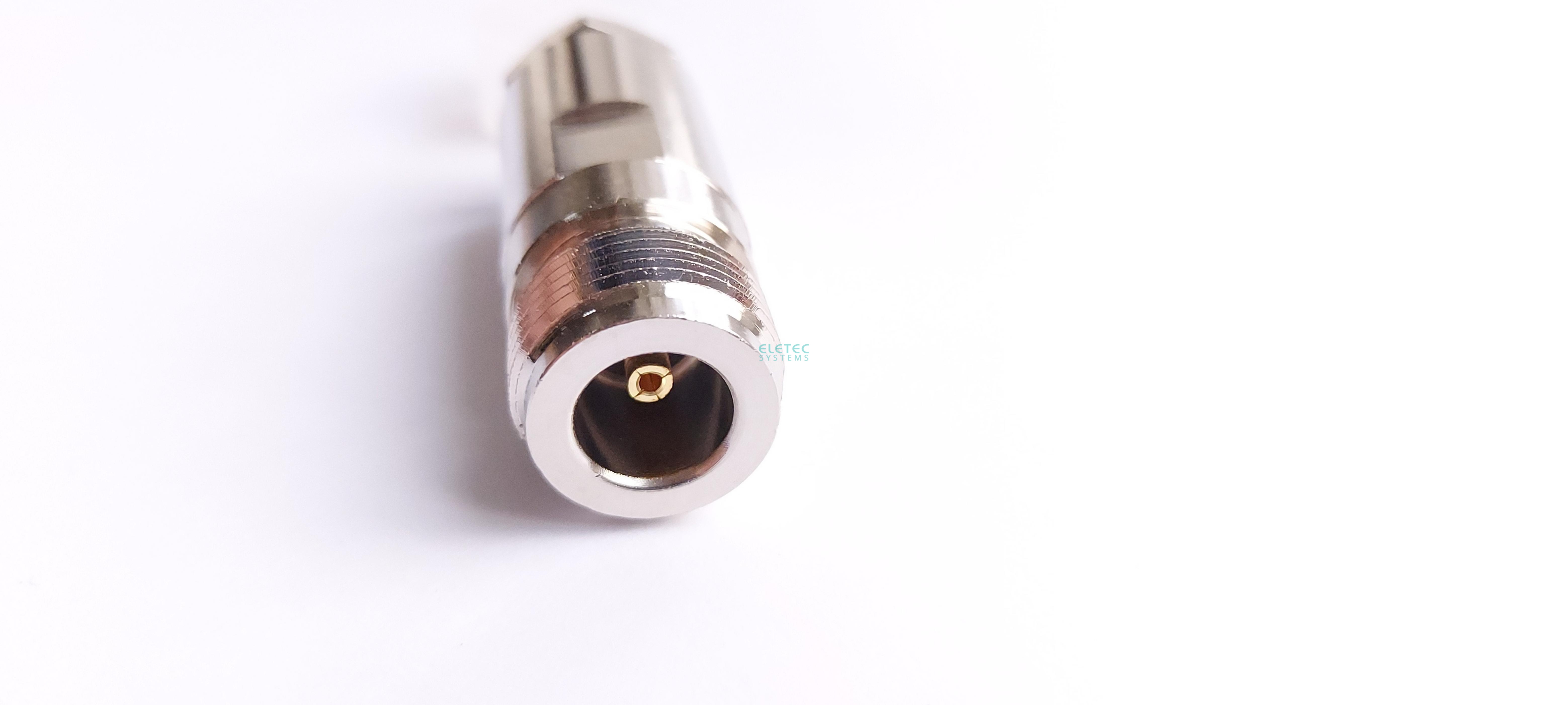 Гнездо N прижимной на кабель 5D-FB (аналог N-212/5D), N034