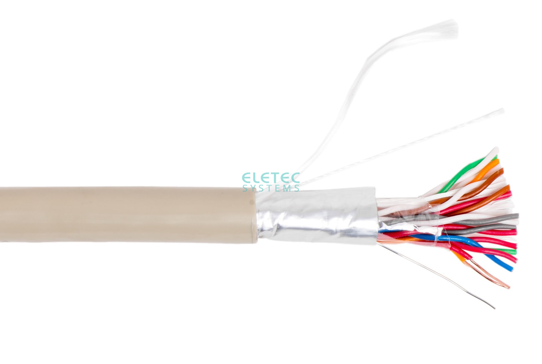 Кабель FTP 5E Eletec 10x2xAWG24, 305 м, медь, 06-906