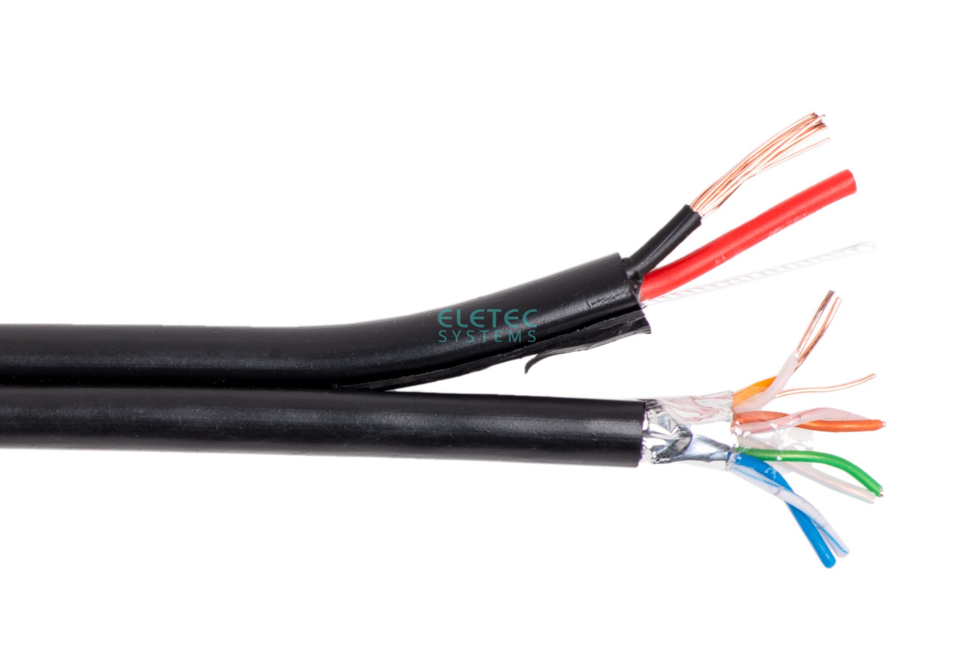 Кабель комб. FTP 5E 4x2x0.5 + 2x0.75 outdoor, 200 м, 05-070