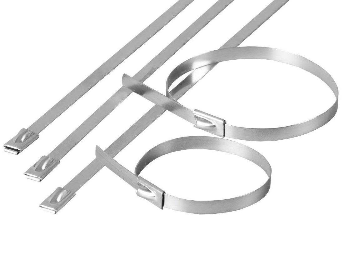 Хомут стальной Eletec 300х4,6 (10 шт), 