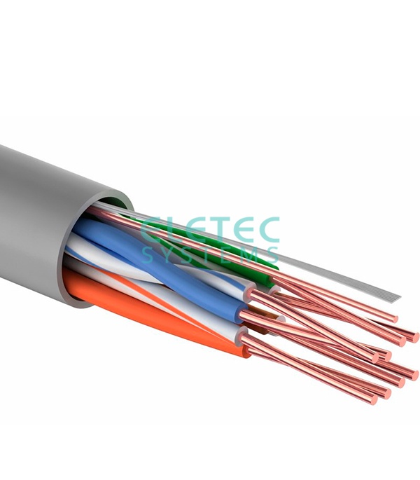 Кабель UTP 5E Eletec 4x2xAWG24, 305м, медь, Россия, 06-420