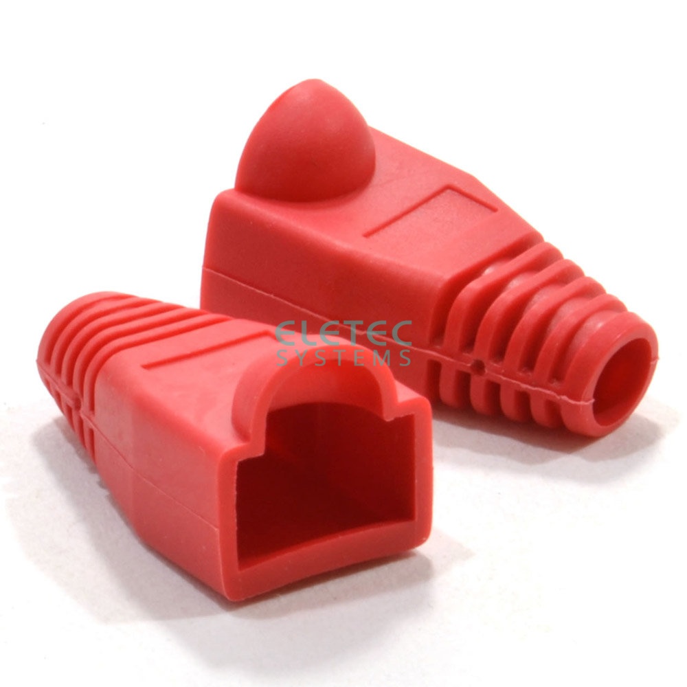 Колпачок изолирующий RJ-45, красный, 