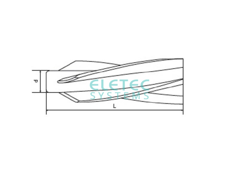 Дюбель для газобетона 8х55, нейлон (100 шт), 