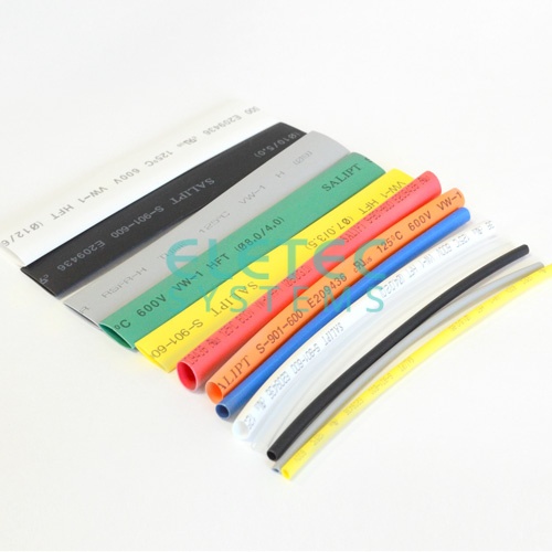 Трубка термоусадочная, набор/20 штук, 100мм, коэфф. усадки 2:1, диамм. 1-12мм, Милен, TUT100ASRT