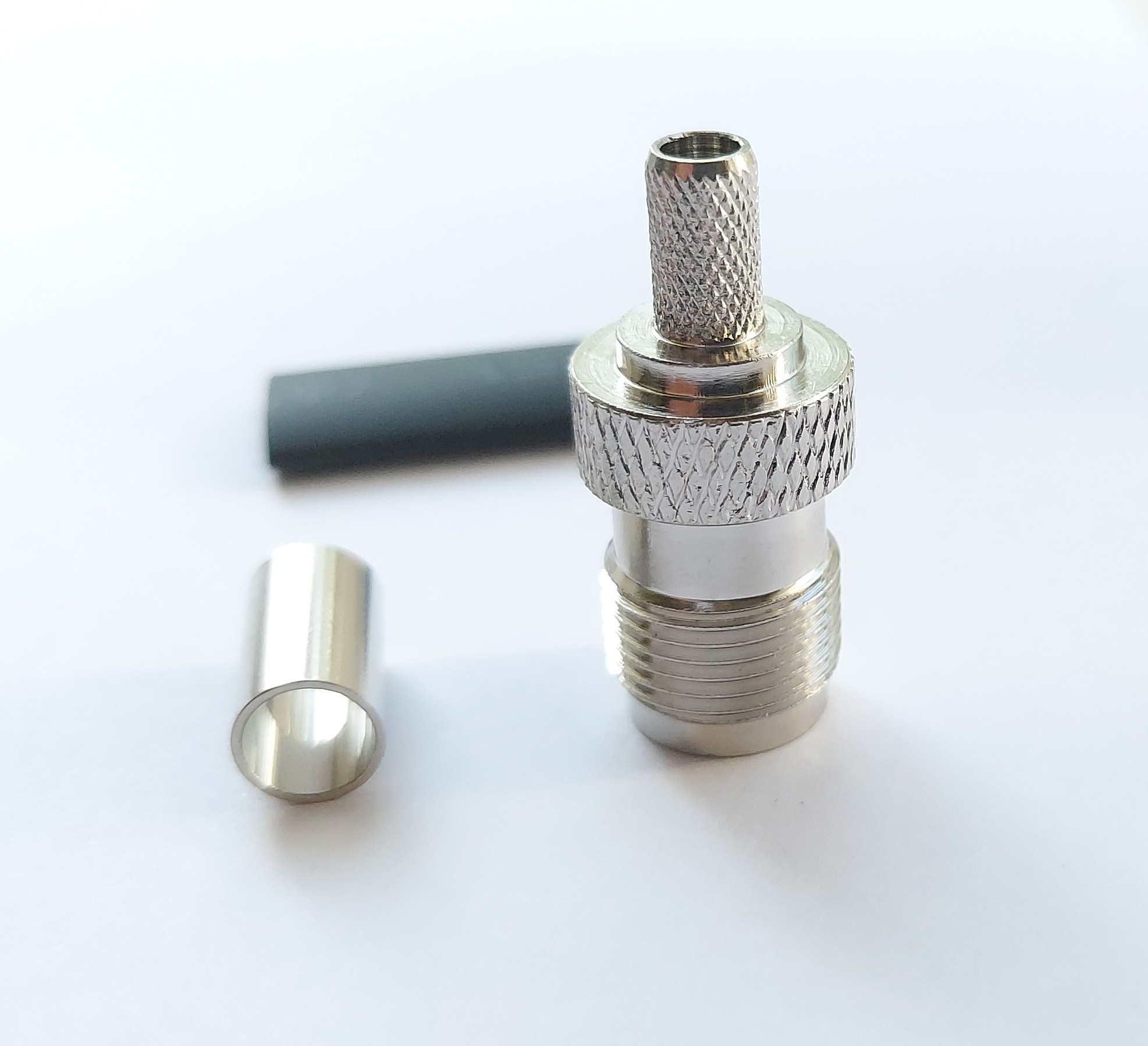 Гнездо TNC обжим на кабель RG58/U (аналог T-211F), индивидуальная упаковка, BC60