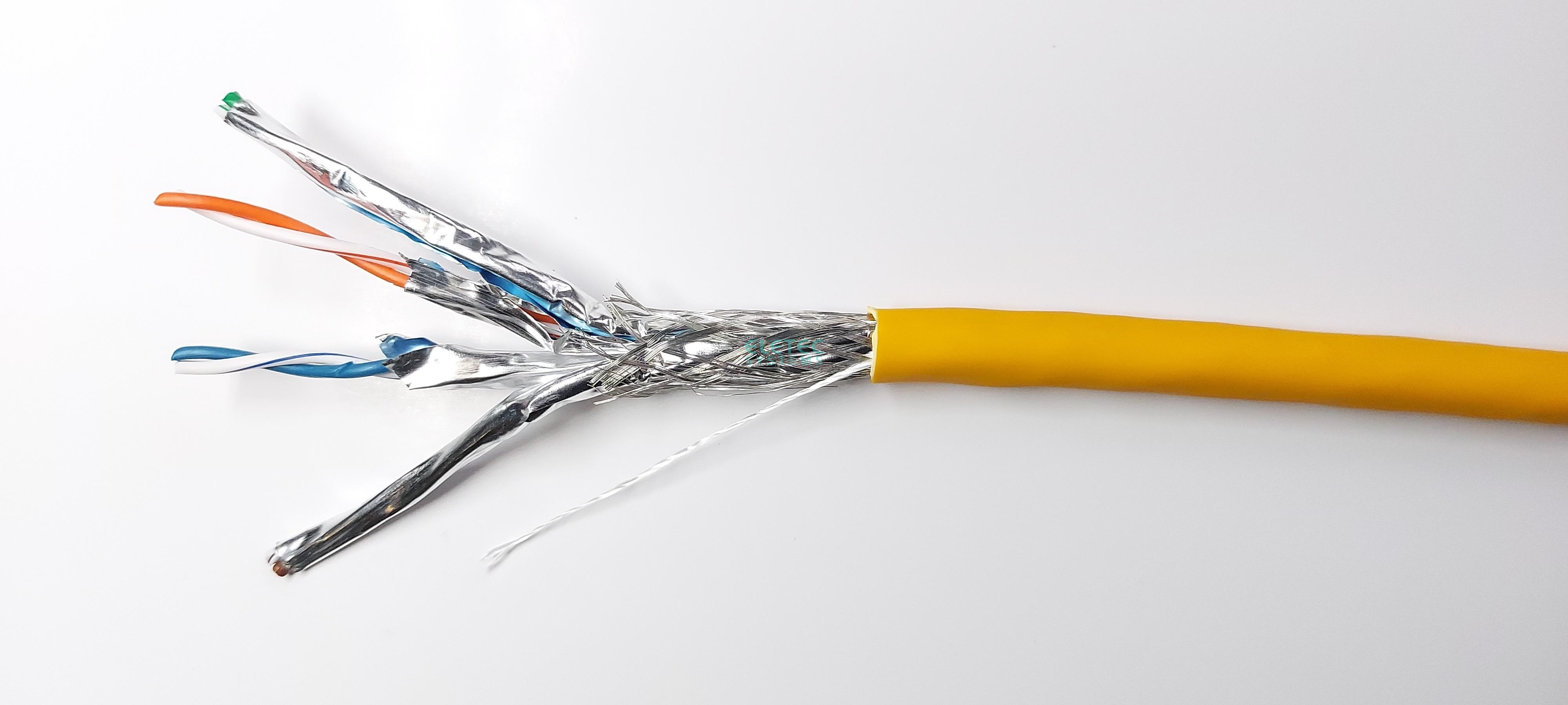 Кабель SFTP 7 Eletec 4x2xAWG23 LSZH, 305 м, медь, 06-761