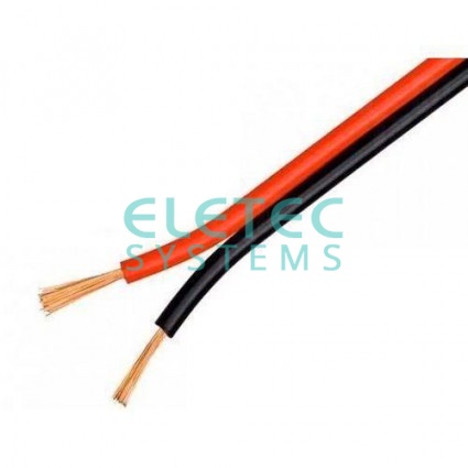 Кабель ШВП 2  2 Х 0.5 мм2 черн./красн., медь, 200 м, Россия, 