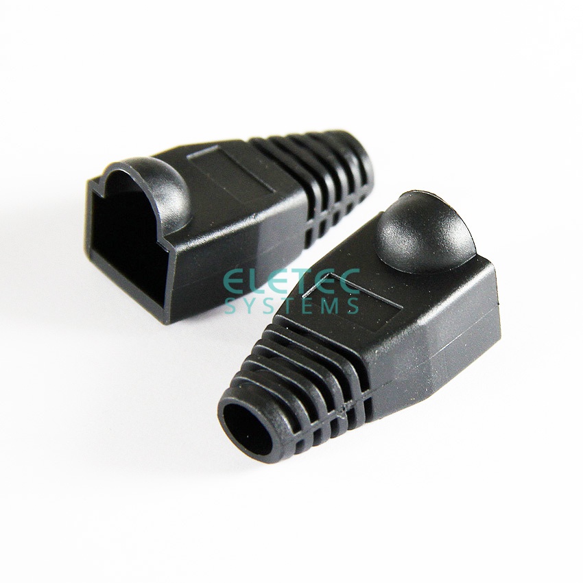 Колпачок изолирующий RJ-45, черный, 