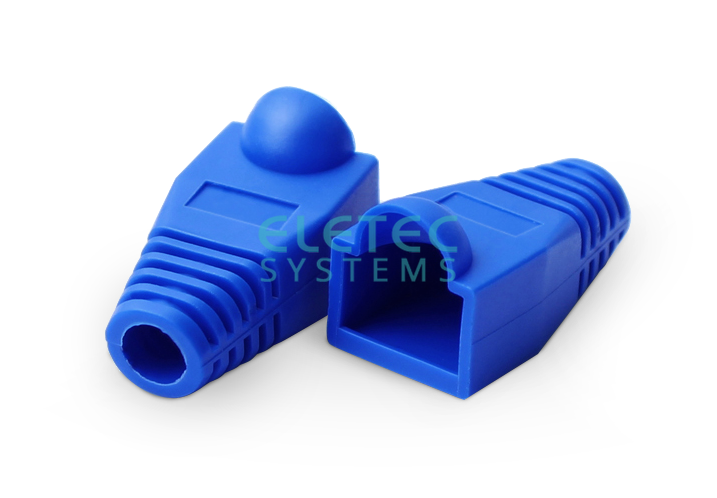 Колпачок изолирующий RJ-45, синий, 