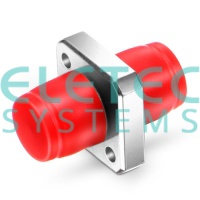 Адаптер FC/UPC-FC/UPC SM, simplex с квадратным фланцем, 09-403